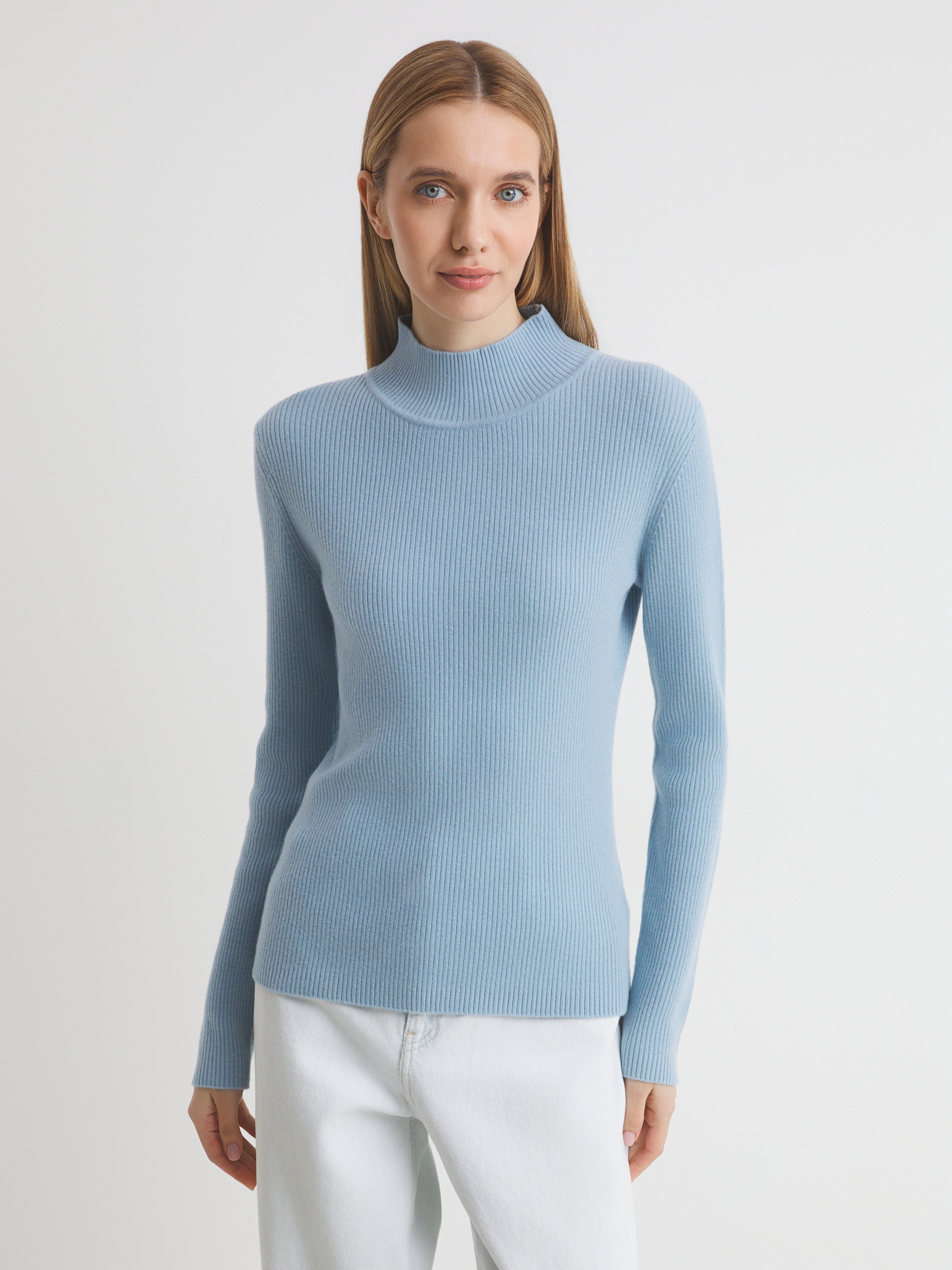 Женский джемпер MAISON DAVID 4400654, голубой