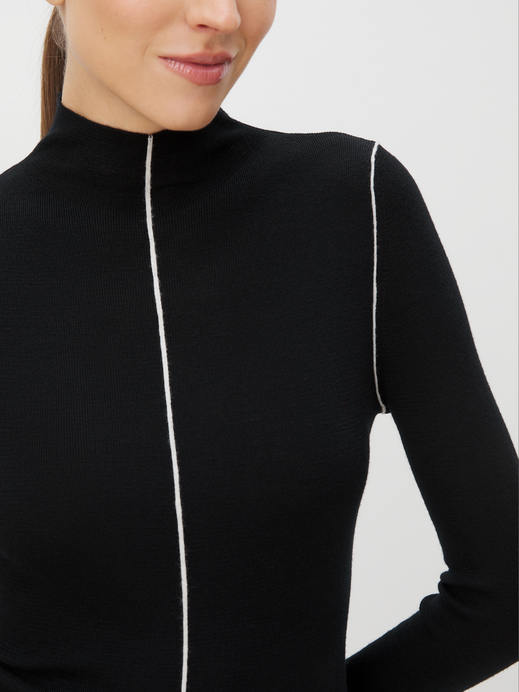 Женская водолазка MAISON DAVID 4090158, черный