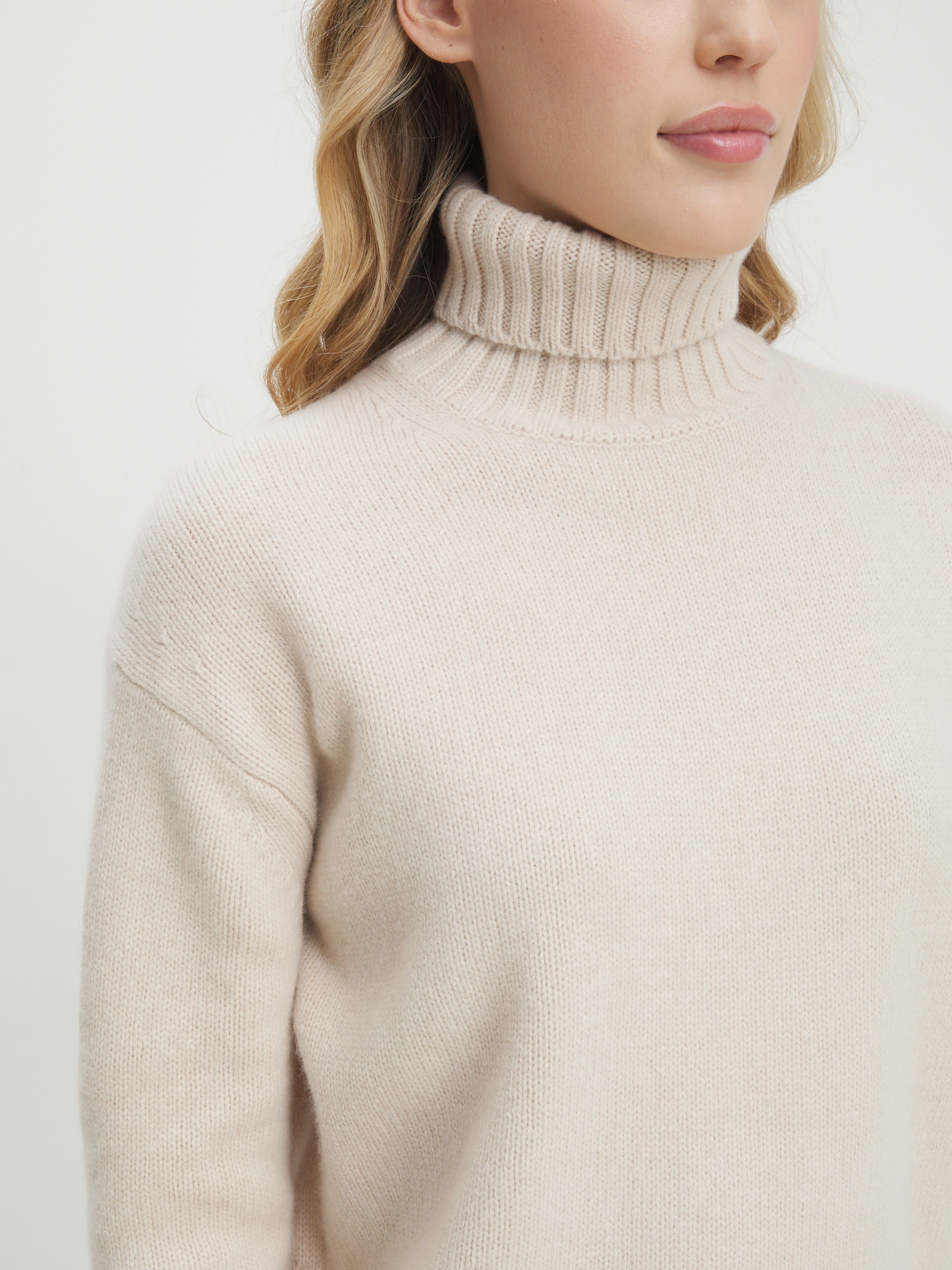 Женский свитер MAISON DAVID 4406582, молочно-бежевый