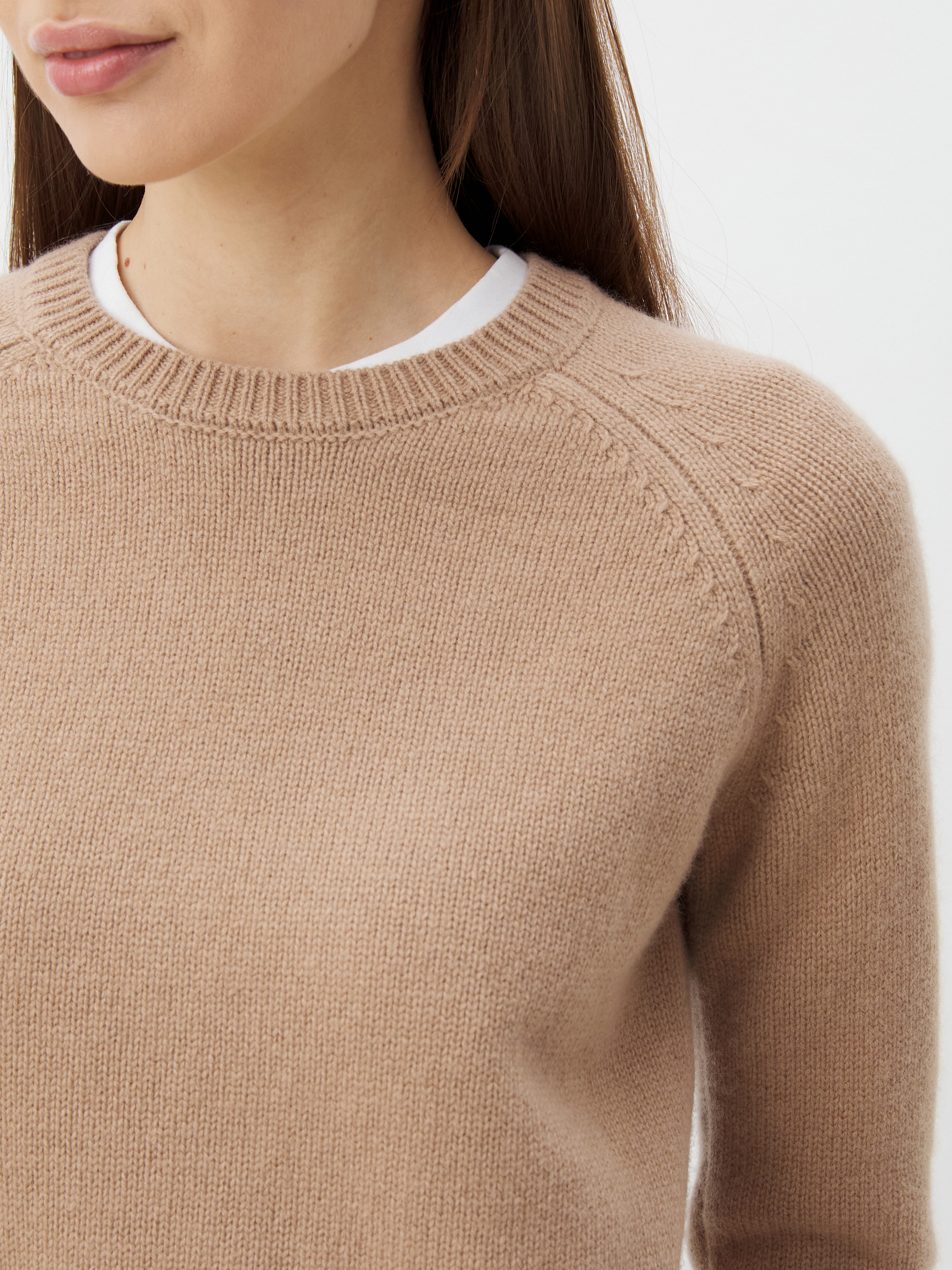 Женский джемпер MAISON DAVID 4406737, темно-бежевый