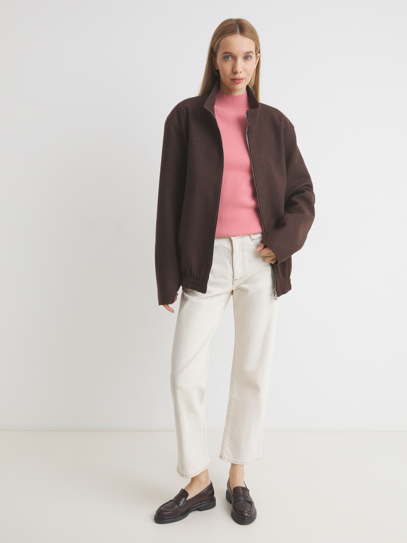 Женский джемпер MAISON DAVID 4400633, розовый