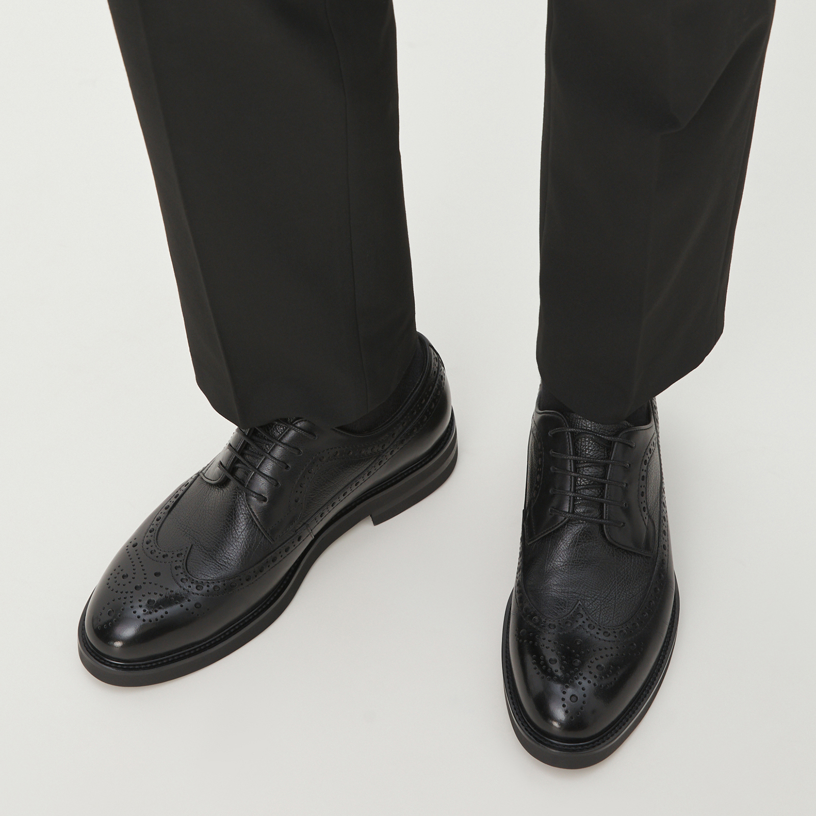 Мужские броги TENDANCE 4056597, черный