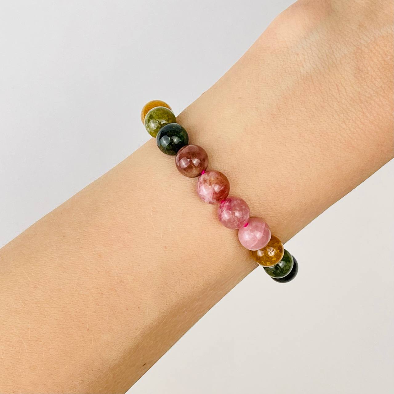 Радуга Самоцветов Браслет из Турмалина микс