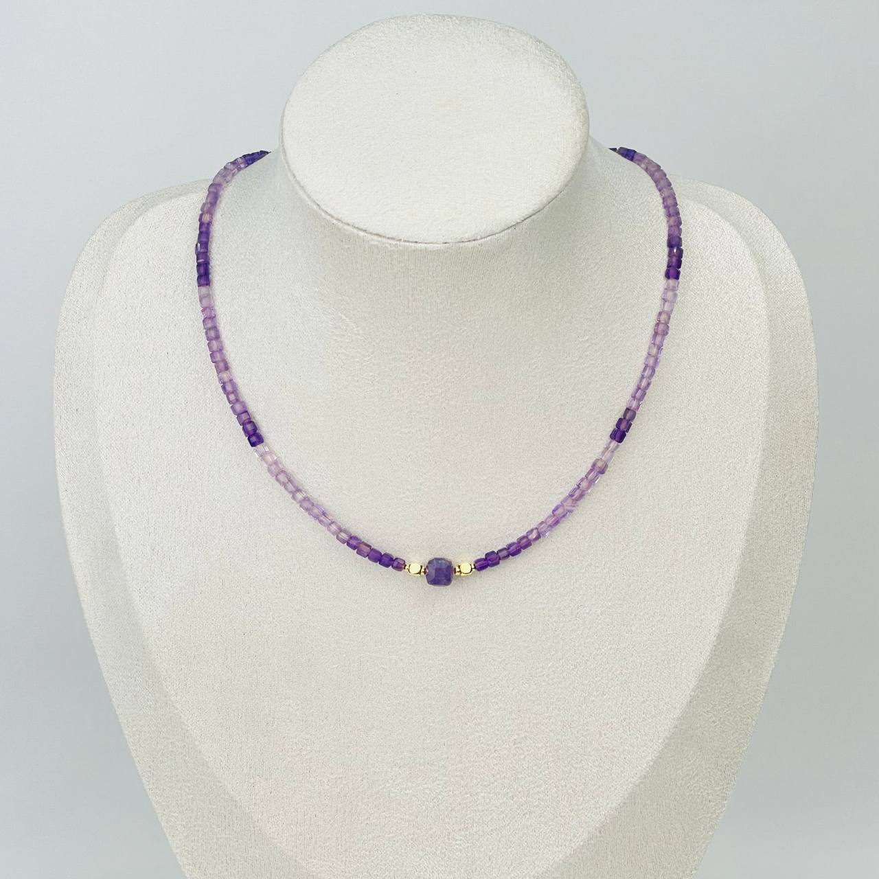 Радуга Самоцветов Колье из Аметиста