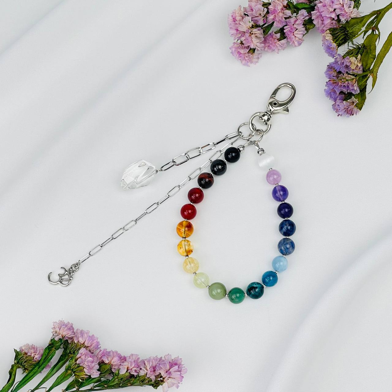 Радуга Самоцветов Брелок из Самоцветов