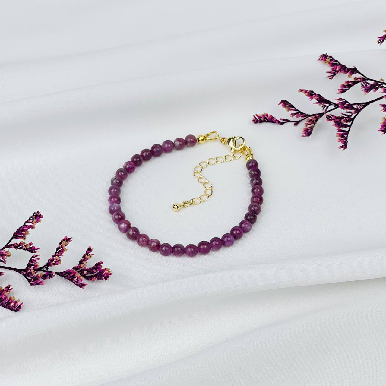 Радуга Самоцветов Браслет из Рубина