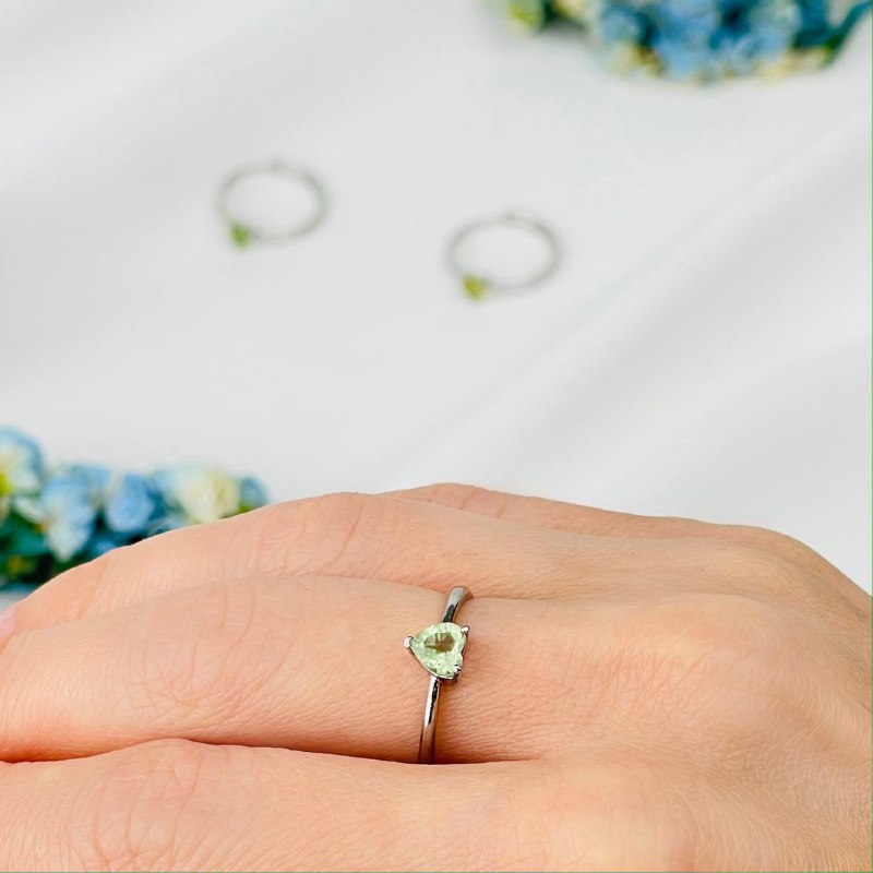 Радуга Самоцветов Кольцо регулируемое из Турмалина