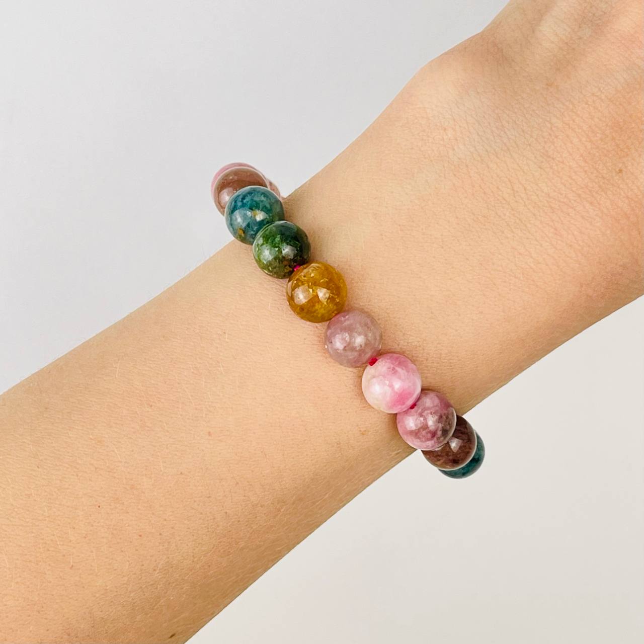 Радуга Самоцветов Браслет из Турмалина микс