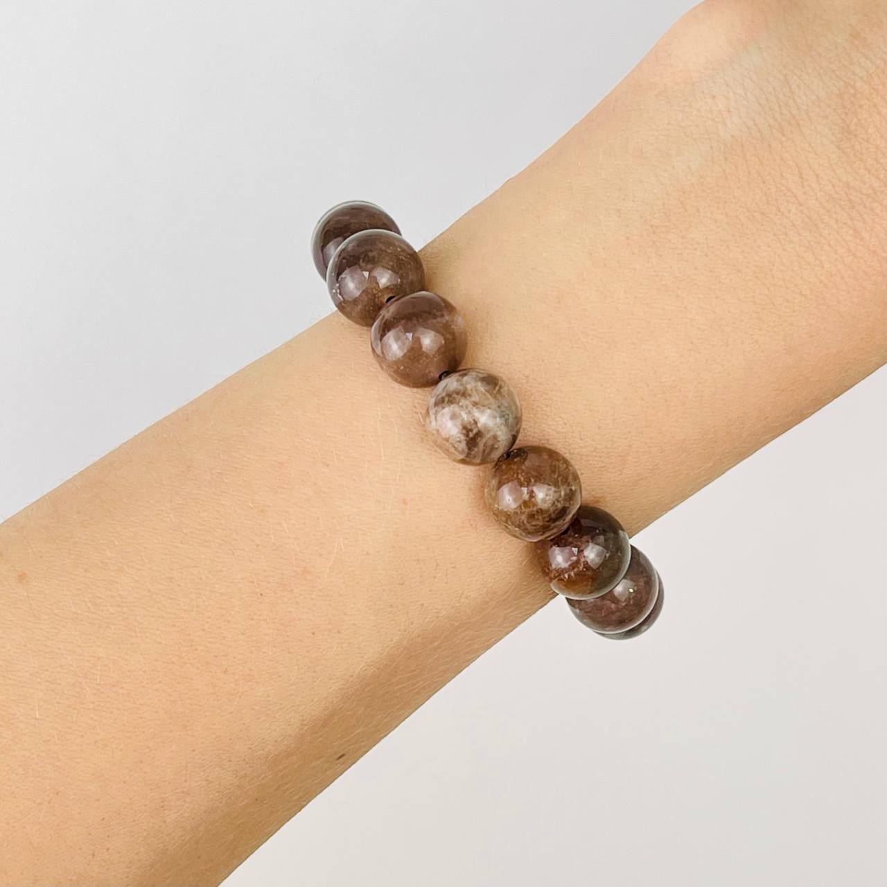 Радуга Самоцветов Браслет из Гелиолита (Солнечный камень)