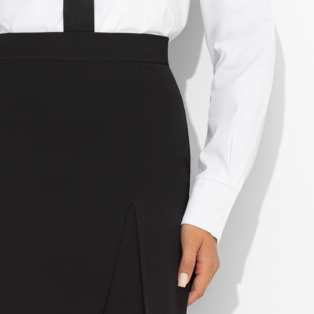 Юбка с имитацией многослойности, Будем ближе (элегант)