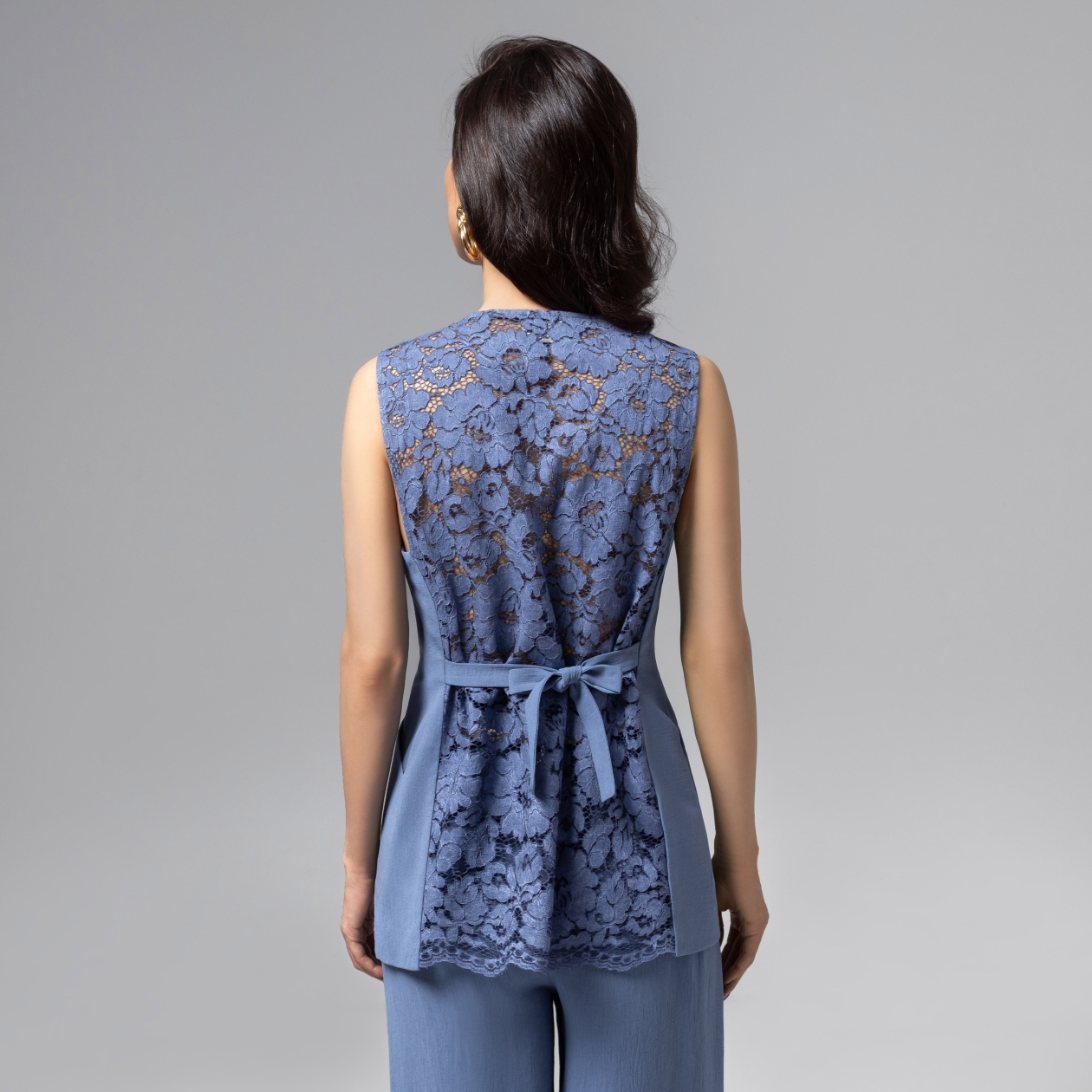 Жилет с карманами, Идеал для всех (синий)