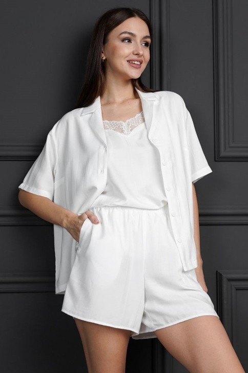 Ст.цена 1130р ШОРТЫ ЖЕНСКИЕ арт. 4711W-45084.1H-921 Белый|170-