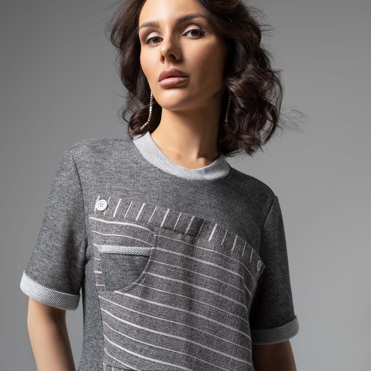 Платье дизайнерское с карманами, Простая формула роскоши