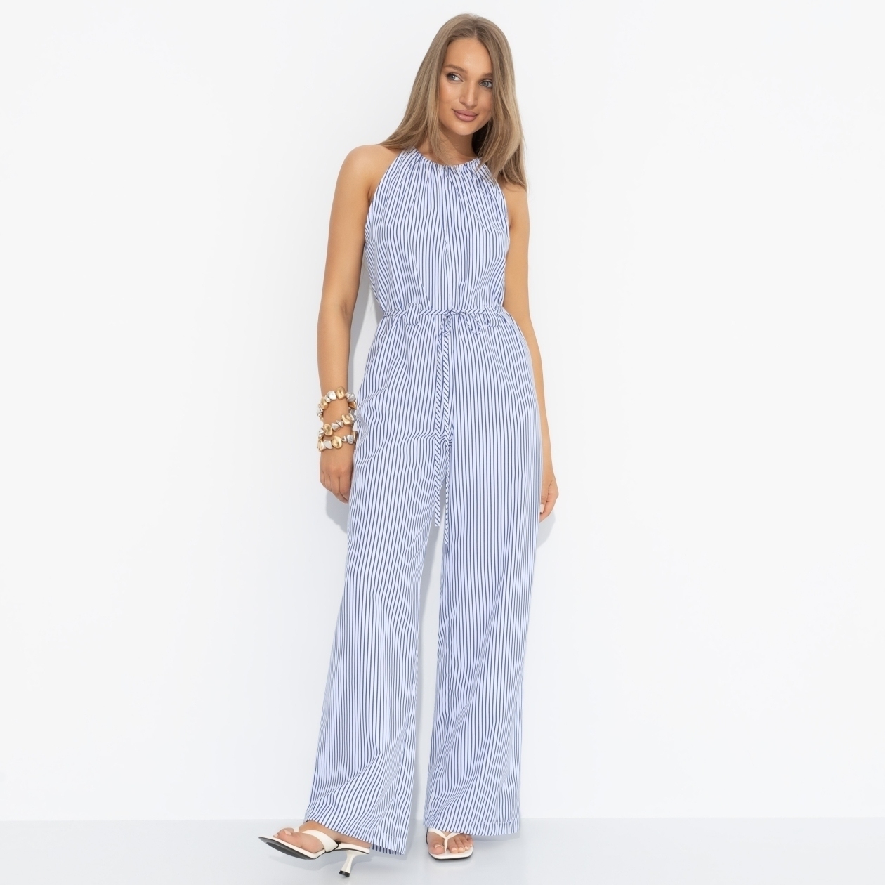 Комбинезон лёгкий, Проникновение в образ (полоска, с поясом)