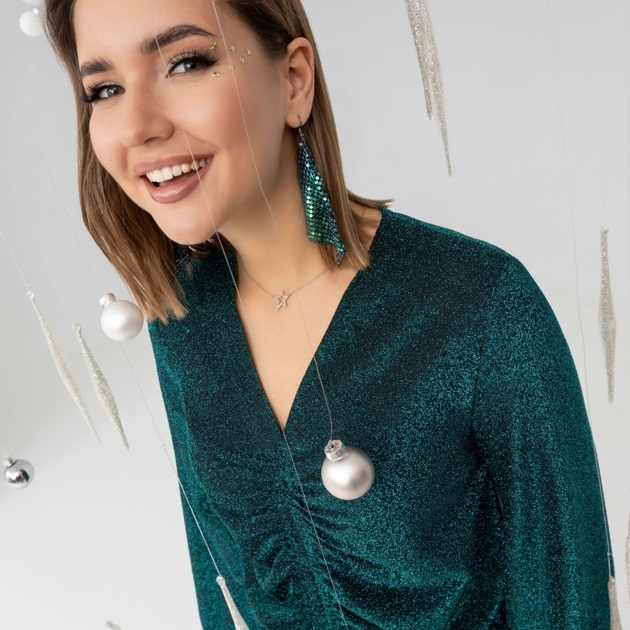 Ст.цена 1150р. Блуза, Прогулка под звездопадом (фея) 00000007600 Зелёный