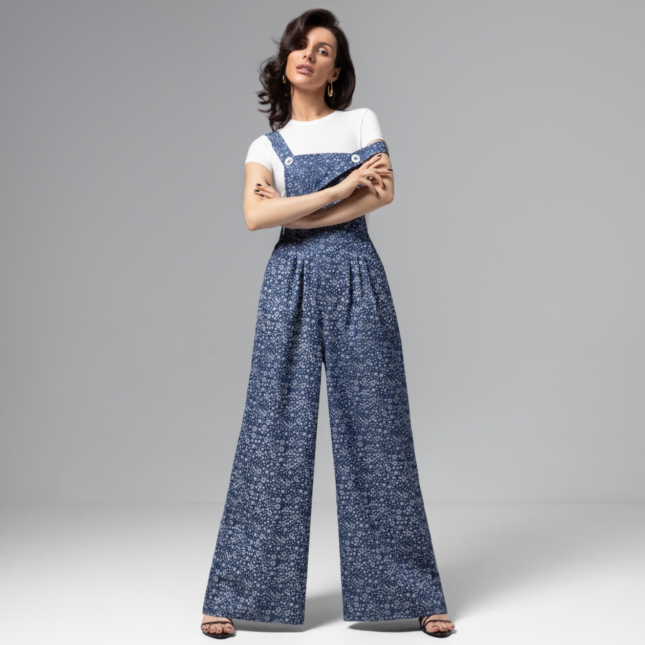 Комбинезон из джинсы, Комфорт лета (blue)