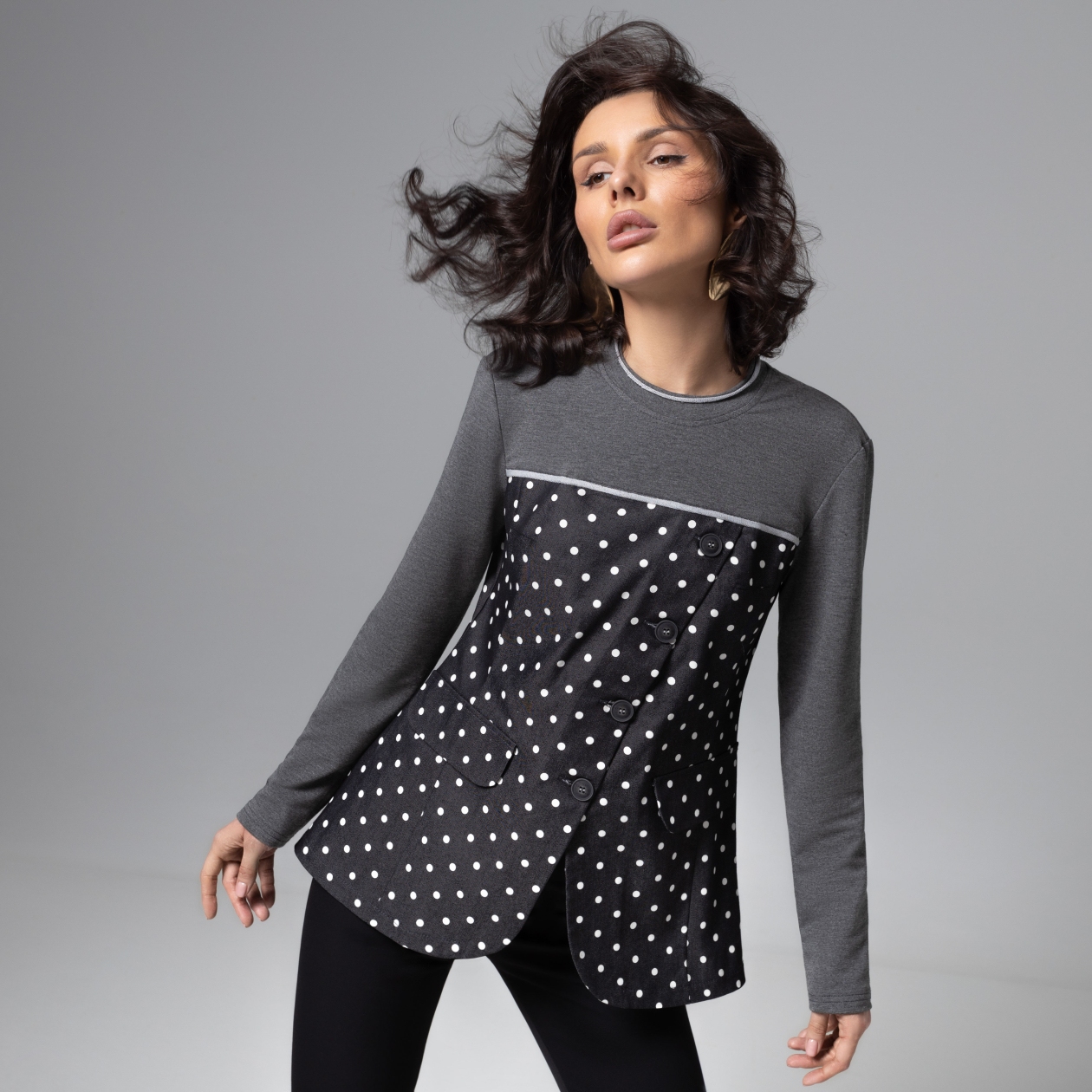 Свитшот в стиле Диор, Вкус победы (grey)