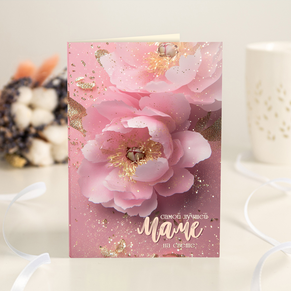 Открытка 4 шоколадки