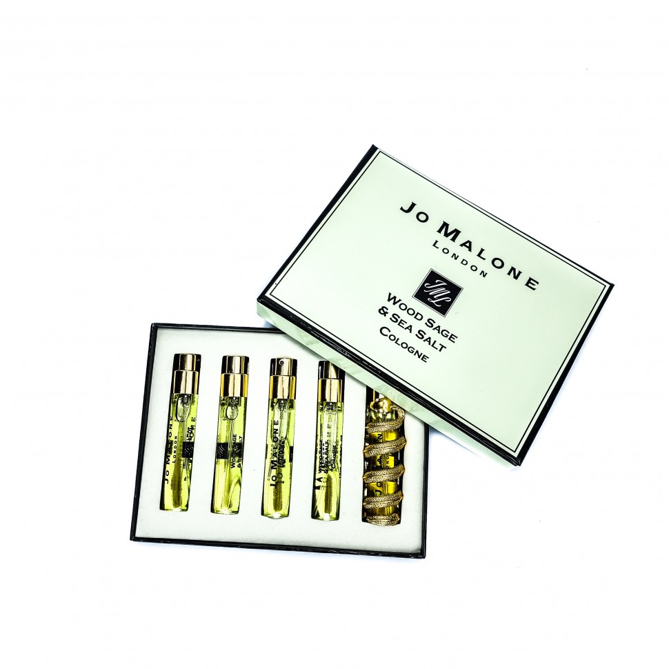 Набор парфюма Jo Malone Wood Sage & Sea Salt 5х12 мл (змея)