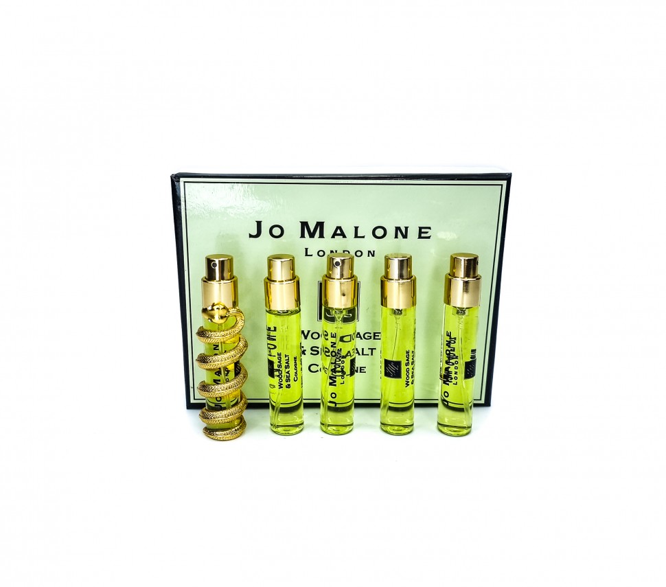 Набор парфюма Jo Malone Wood Sage & Sea Salt 5х12 мл (змея)