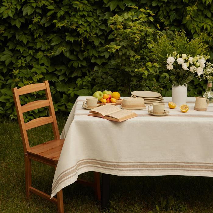Скатерть SL HOME Persistent, 110×140 см, лён 100%, 260 г/м²