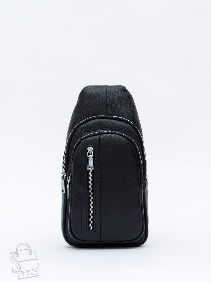 Рюкзак мужской кожаный 5055H black Heanbag