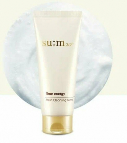 Пенка для для бережного и эффективного очищения кожи лица SU:M37 Time Energy Fresh Cleansing Foam