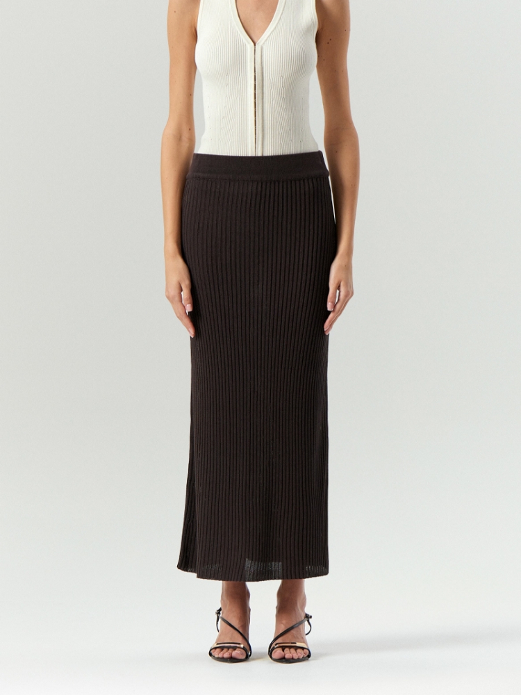 Юбка макси из трикотажа ,
89% вискоза, 11% нейлон ,