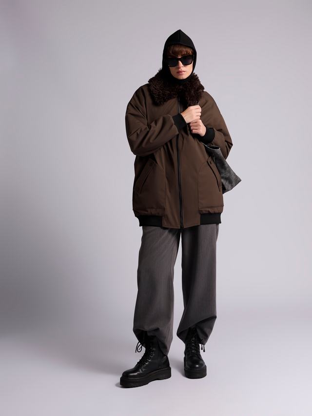 Ст.цена 7500р. Куртка: В229-8-42 Коричневый Falcon