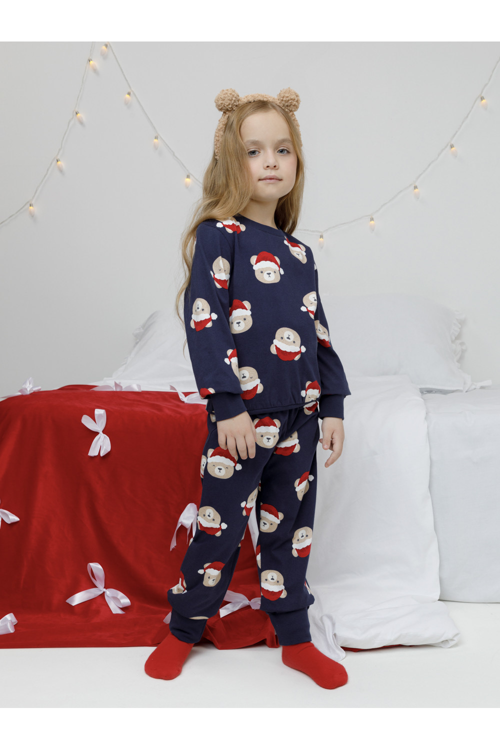 Crockid Пижама К 1663 синий 1410 Н148.1 Crockid