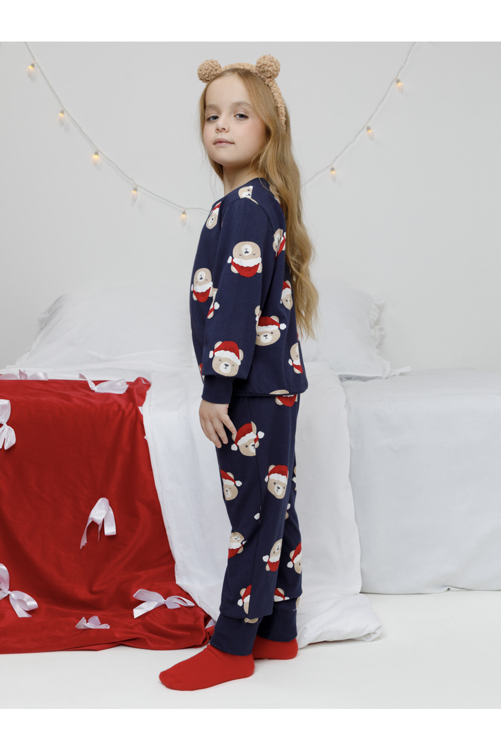 Crockid Пижама К 1663 синий 1410 Н148.1 Crockid