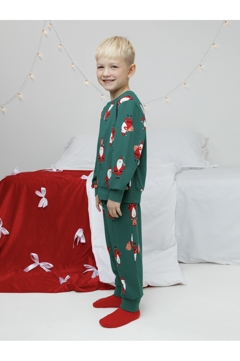 Crockid Пижама К 1663 темно-зеленый 5420 Н151 Crockid