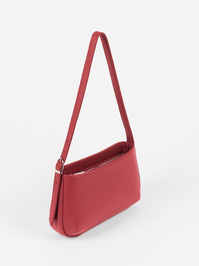 Сумка: Женская кожаная сумка Richet 3155LN 977 Красный