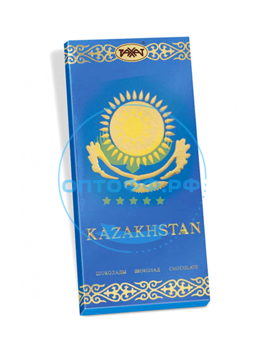 Рахат Шоколад Казахстанский 100 гр (кор*20*3) флатовая этикетка