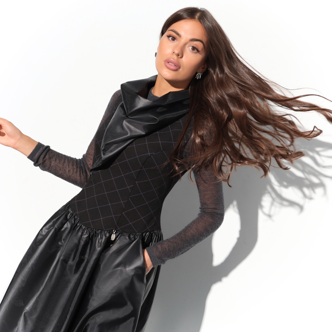 Ст.цена 1850р. Сарафан, Элегантное очарование (black)