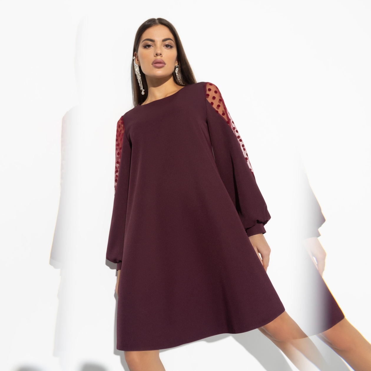 Ст.цена 1650р. Платье, Секрет любви (магия бордо)