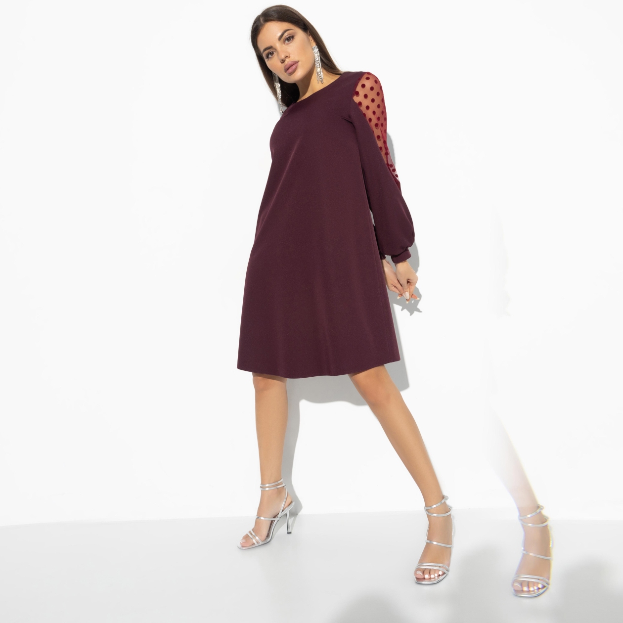 Ст.цена 1650р. Платье, Секрет любви (магия бордо)