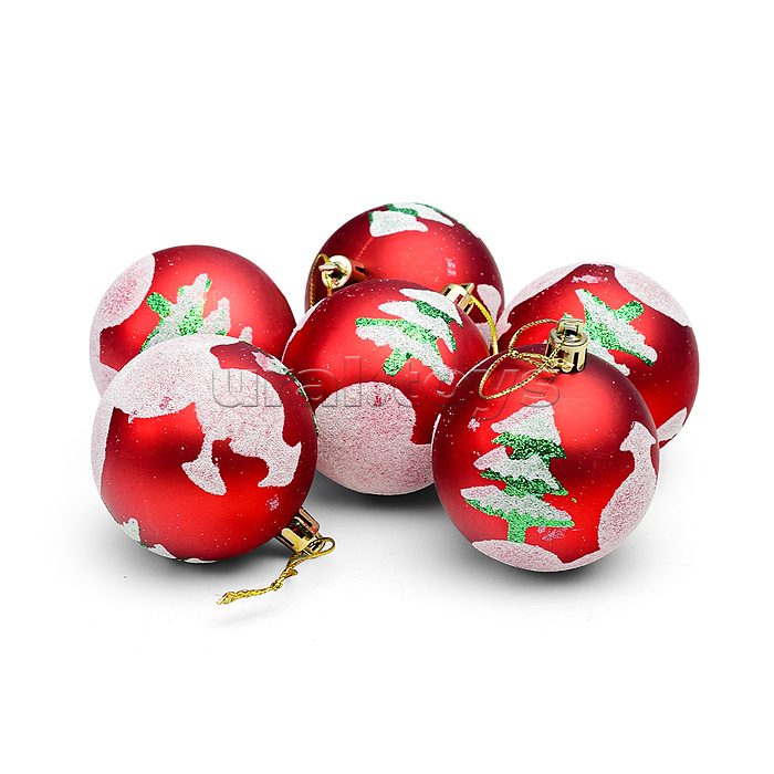 Набор новогодних шаров