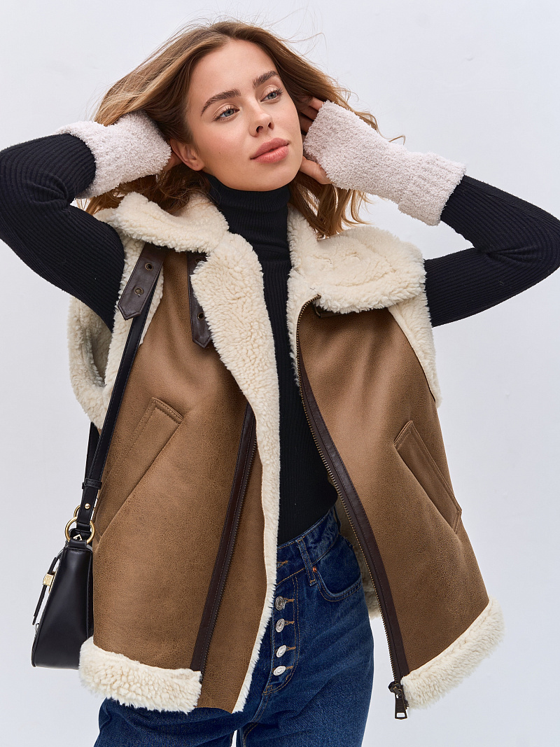 Митенки плюшевые ESW 25580