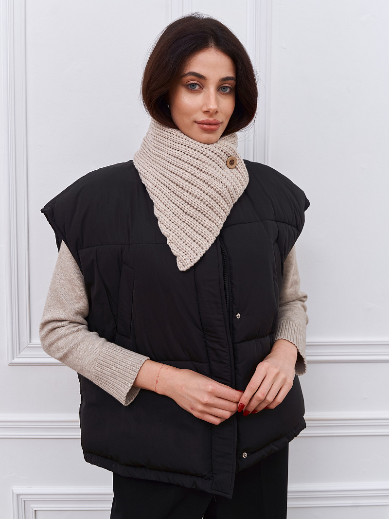 Снуд одинарный с шерстью мериноса PR 25050