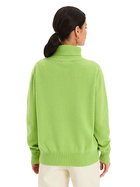 Свитер Merino Base из шерсти, цвет светло-зеленый