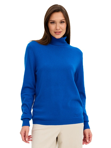 Водолазка женская Cash Touch, цвет синий ультрамарин