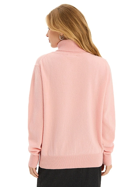 Свитер Merino Base из шерсти, цвет нежно-розовый