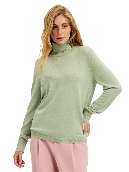 Водолазка женская Cash Touch, цвет шалфей