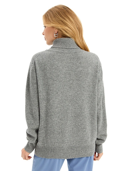 Свитер Merino Base из шерсти, цвет светло-серый