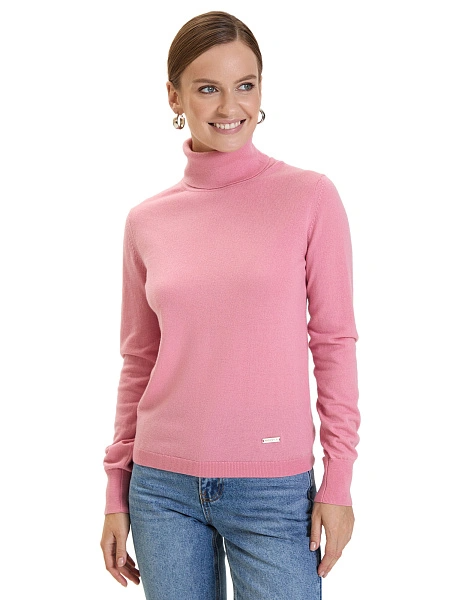 Водолазка женская Cash Touch, цвет фламинго