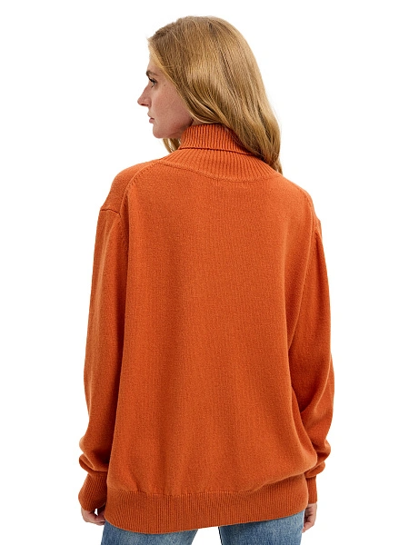 Свитер Merino Base из шерсти, цвет медный