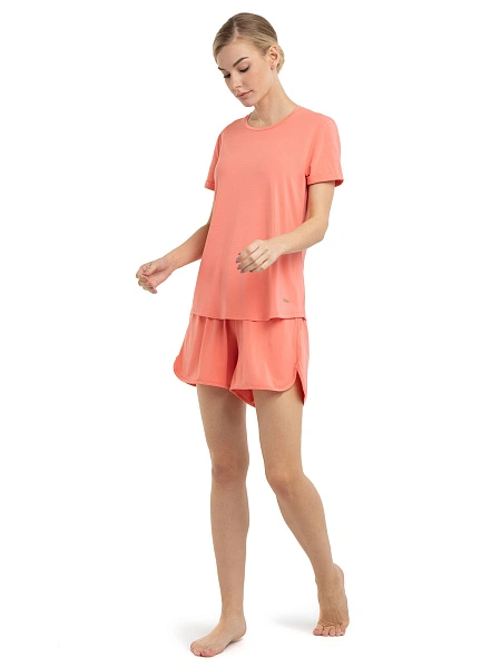 Футболка женская серии Bamboo, цвет коралловый
