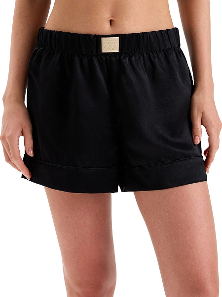 Шорты женские серии SILK, цвет черный