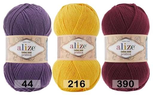 Пряжа Alize Cotton Gold Pratica